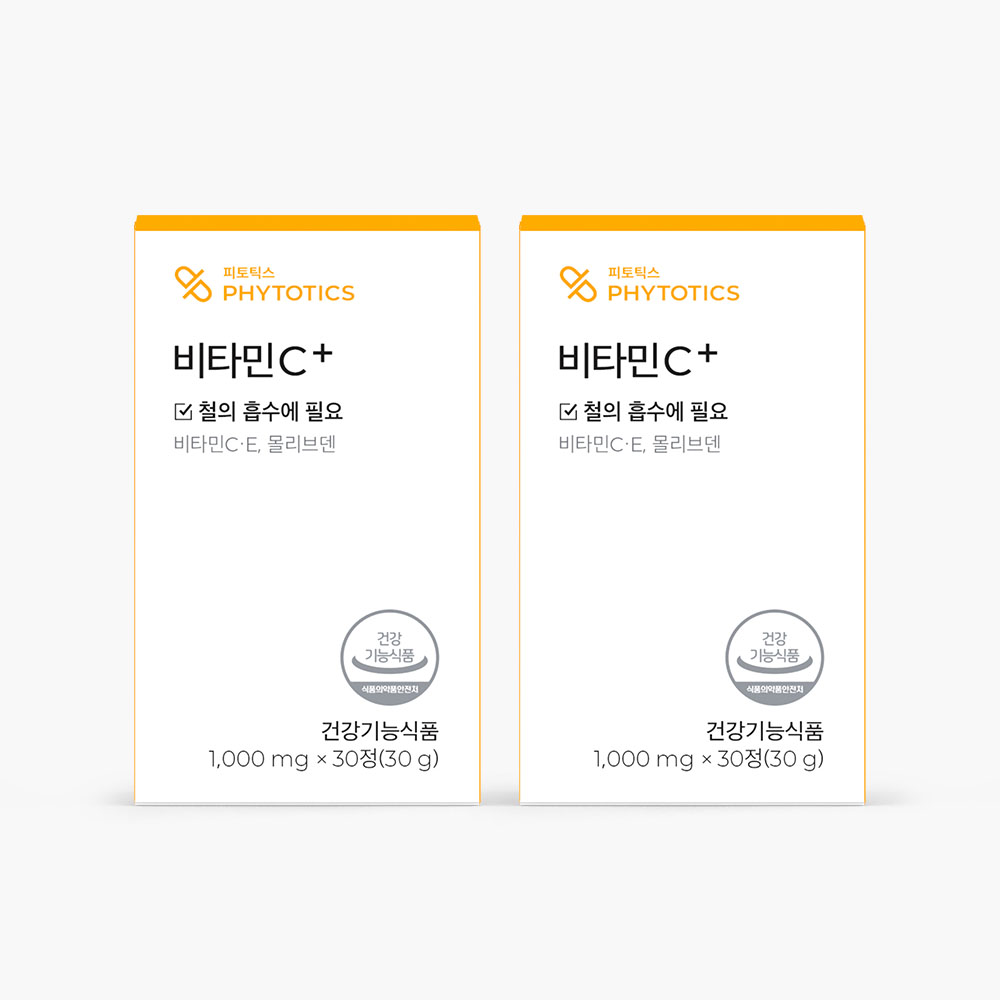 [피토틱스] <b>비타민C</b>+  2개  1000mg x 30정  30정