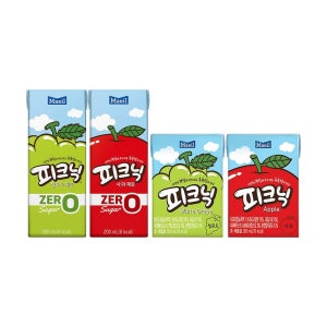 매일 피크닉 4종 사과/청포도/제로 48팩 골라담기
