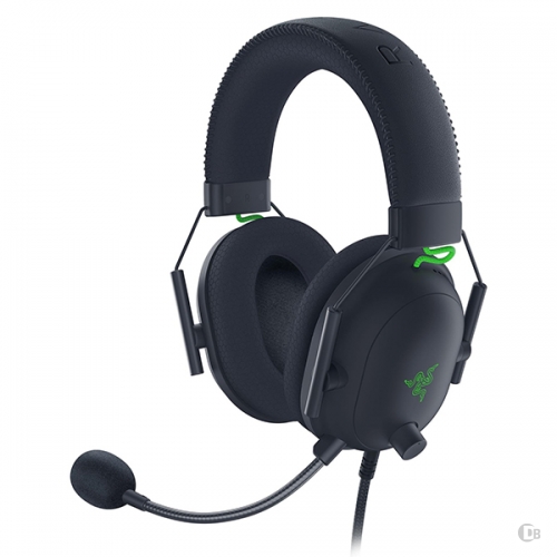 Razer BlackShark V2 X 유선 E스포츠 헤드셋, 고급 패시브 노이즈 캔슬링, 7.1 서라운드 사운드, 하이퍼클리어 카디오이드 마이크