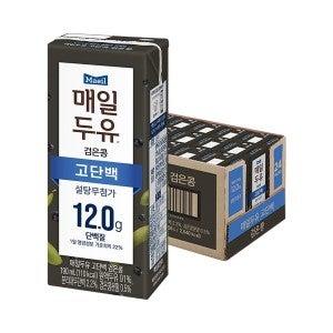 매일유업 매일두유 고단백 검은콩 190ml 24팩(1박스)