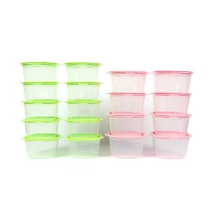 에코센스 냉동밥 소분용기 컵밥 중 500ml x 8개 소 370ml x 10개
