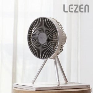 르젠 무선 충전식 미니 탁상형 선풍기 캠핑 야외 써큘레이터