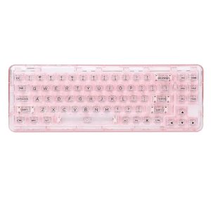 윤지YUNZII X71 얼음 키보드 게이밍 투명 키보드 핫 스왑 / 3모드