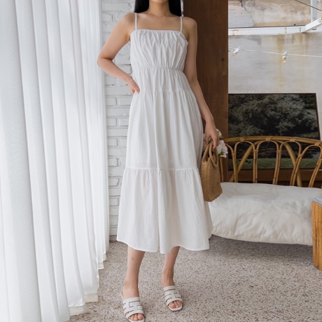 H스타일 MZ 모즈나시원피스 여름 여성 원피스 OPS 홈웨어 데일리 바캉스룩