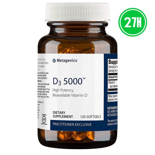 2개 Metagenics 메타게닉스 <b>비타민 D</b>3 <b>325mcg</b> 120캡슐