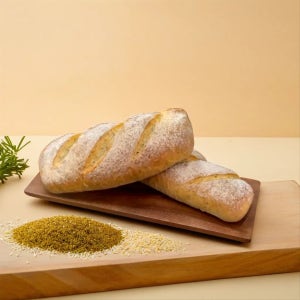 [비건O]허브 쌀 치아바타(5개입), 쌀로 만든 빵