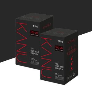 맥심 카누 미니 마일드 로스트 아메리카노 120T x 2개 (240T)