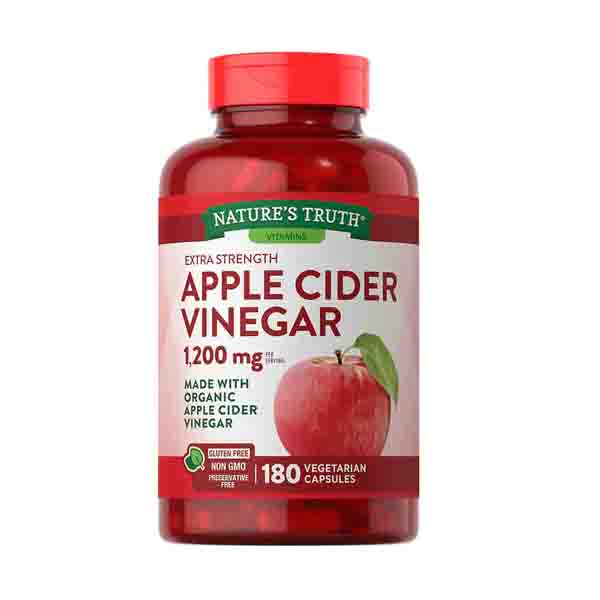 (코스트코)<b>네이처스트루</b> 오가닉 사과식초(애플 사이다) 1200mg 180정/Nature’s Truth Apple Cider Vinegar  180정  1개