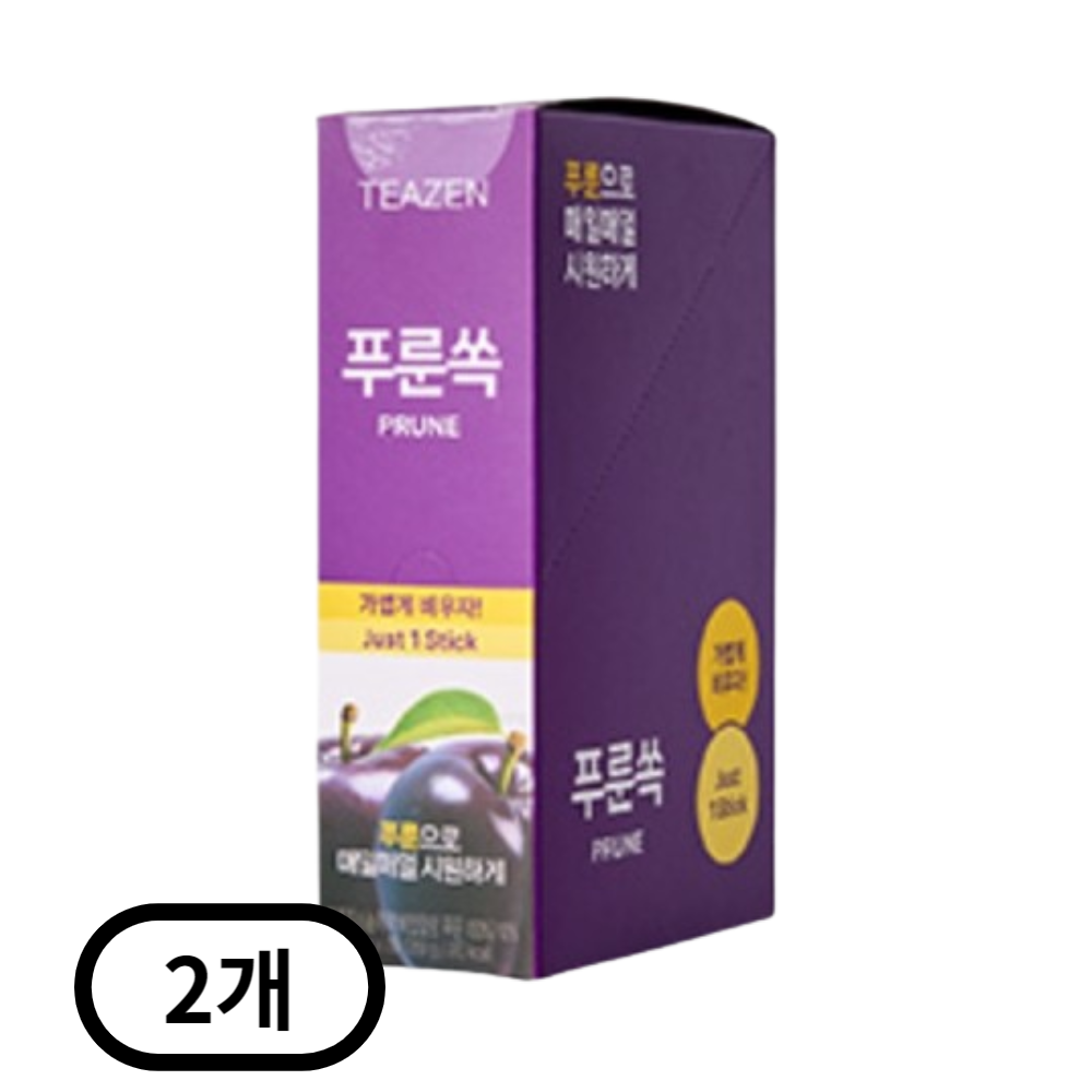 티젠 푸룬쏙 1일 1<b>클렌즈</b>  2개  350g