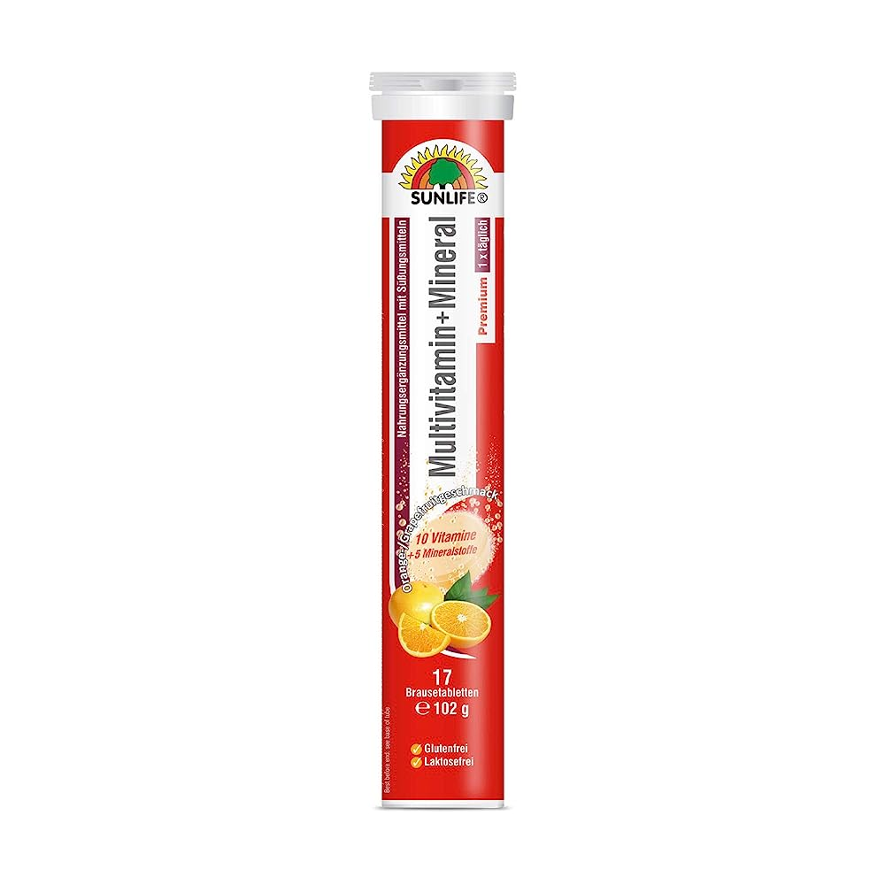 <b>썬라이프 멀티</b>비타민 <b>미네랄</b> 발포정 101.99g  1개