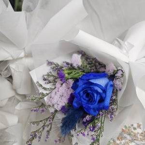 💙기적💙파란장미블루장미💙생화델루나장미꽃다발, 🌸큐리플라워🌸