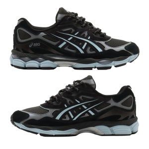 아식스 젤 NYC 아트모스 블랙 스타라이트 블루 운동화 스니커즈
