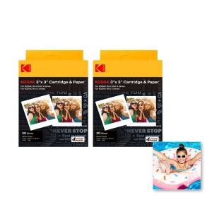 코닥 3인치 카트리지 인화지 60매 C300R P300R MS300 M300 전용 카메라 포토프린터 미니샷3 미니3 레트로 ERA 이라 호환