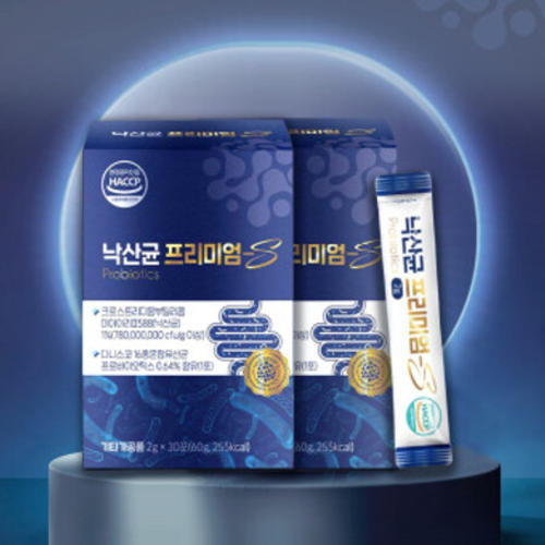 낙산균 <b>프리미엄</b> S 30포1BOX 프로바이오틱스 변비 <b>과민성대장</b> 장건강