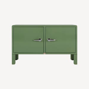 까비네 102 캐비닛 로우 2도어 올리브그린 KABINE 102 CABINET Low 2Door (Olive Green)
