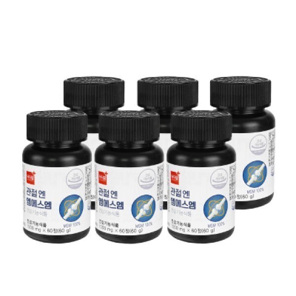 <b>닥터팜</b> 관절엔 <b>엠에스엠</b> 식이유황 1000mg X 360정 (6통/6개월)