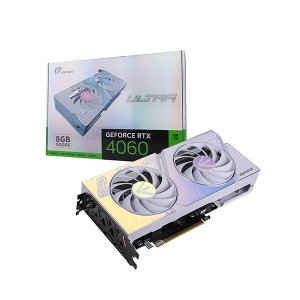 Colorful iGame 지포스 RTX 4060 ULTRA DUO OC D6 8GB White