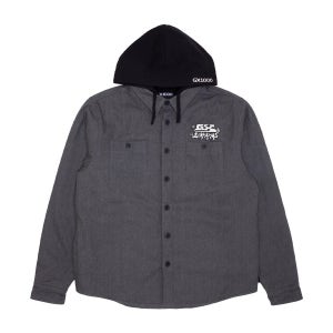 GX1000 데님 후디드 자켓 블랙 GX24SP21BLK