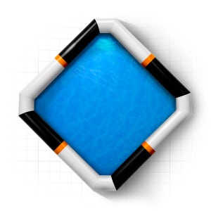 바운스브라더스 B2429 링 윈드밀 블랙 에어수영장 에어풀장