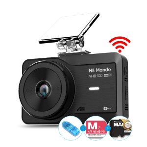 만도 2채널 블랙박스 MHD100 32G WiFi 풀HD (리더기)포함 F HD 초절전 주차대기 56일 ADAS 음성녹음