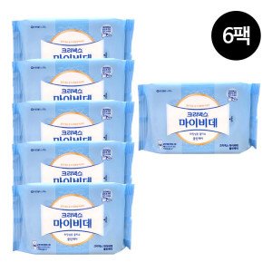 크리넥스 클린케어 화장실용 물티슈 리필형 46매 x 6팩 마이비데