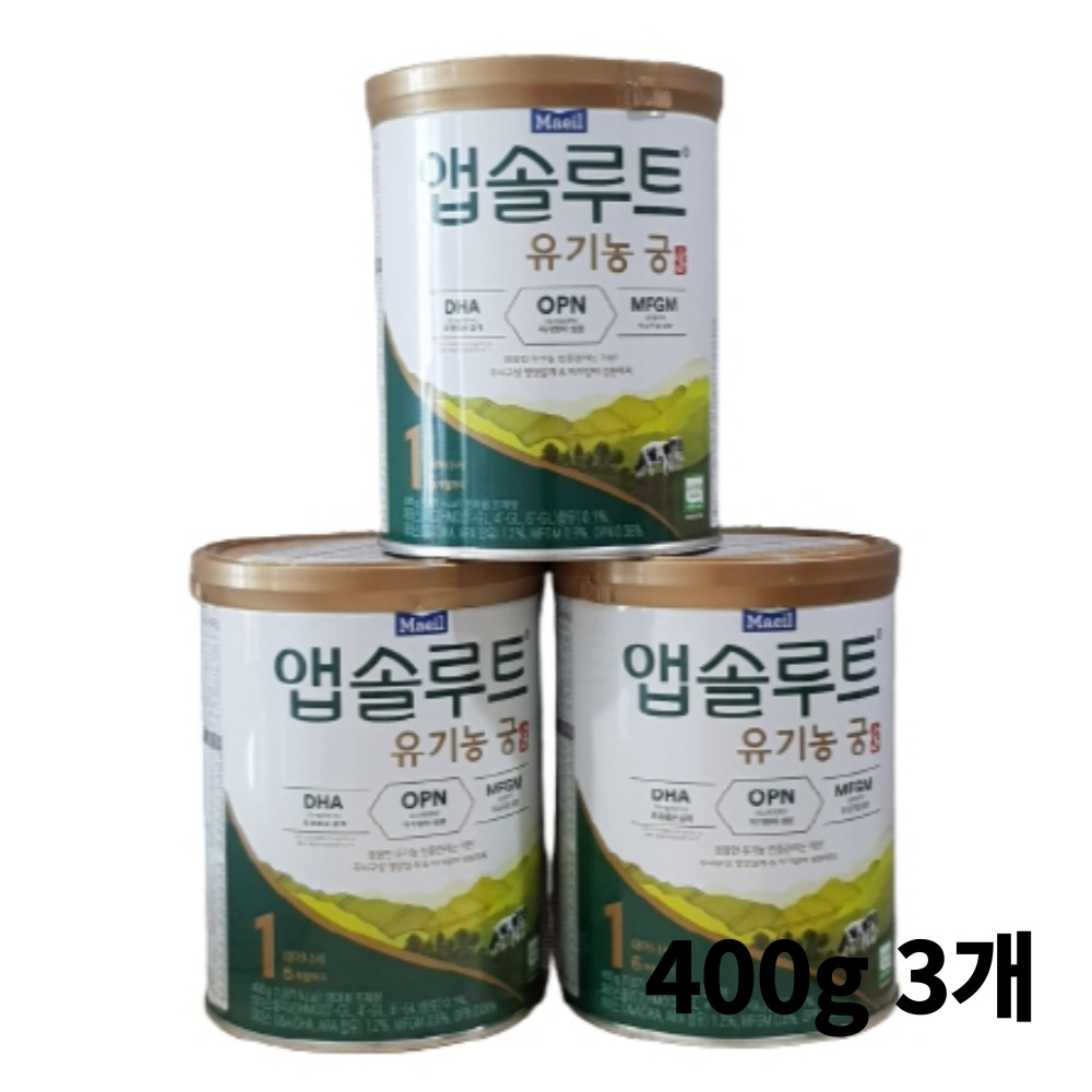 매일 유기농 궁 1단계 400g 1캔