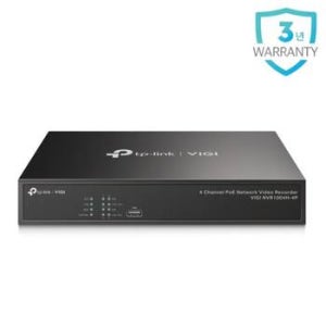VIGI NVR1004H-4P 4채널 PoE+ 네트워크 비디오 CCTV 녹화기