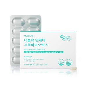 W(더블유) 인케어 프로바이오틱스 질 유래 유산균 30캡슐 (1개월분)