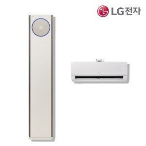 LG전자 LG 휘센 오브제컬렉션 타워 에어컨 2in1 (9시리즈) 1등급 FQ18EN9HE2 기본설치비포함 대구경북설치