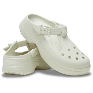 [크록스 공식몰] 클래식 메리제인 클로그 리넨 210581-0HZ