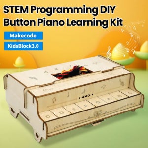 STEM 프로그래밍 DIY 버튼 피아노 학습 키트 (마이크로비트 포함)