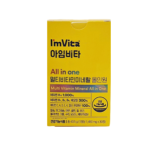 아임비타 멀티<b>비타민</b>미네랄 올인원 1450mg x 30캡슐_NS