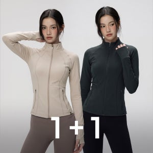 제로 봄 액티브 요가복 라인 자켓 1+1 여성요가복