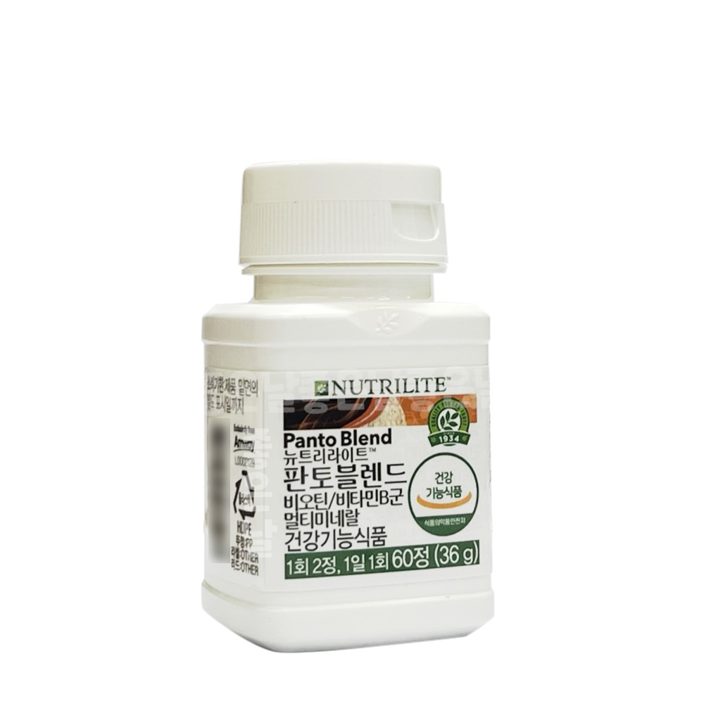 암웨이 <b>뉴트리라이트 판토블렌드</b> 60정  1개