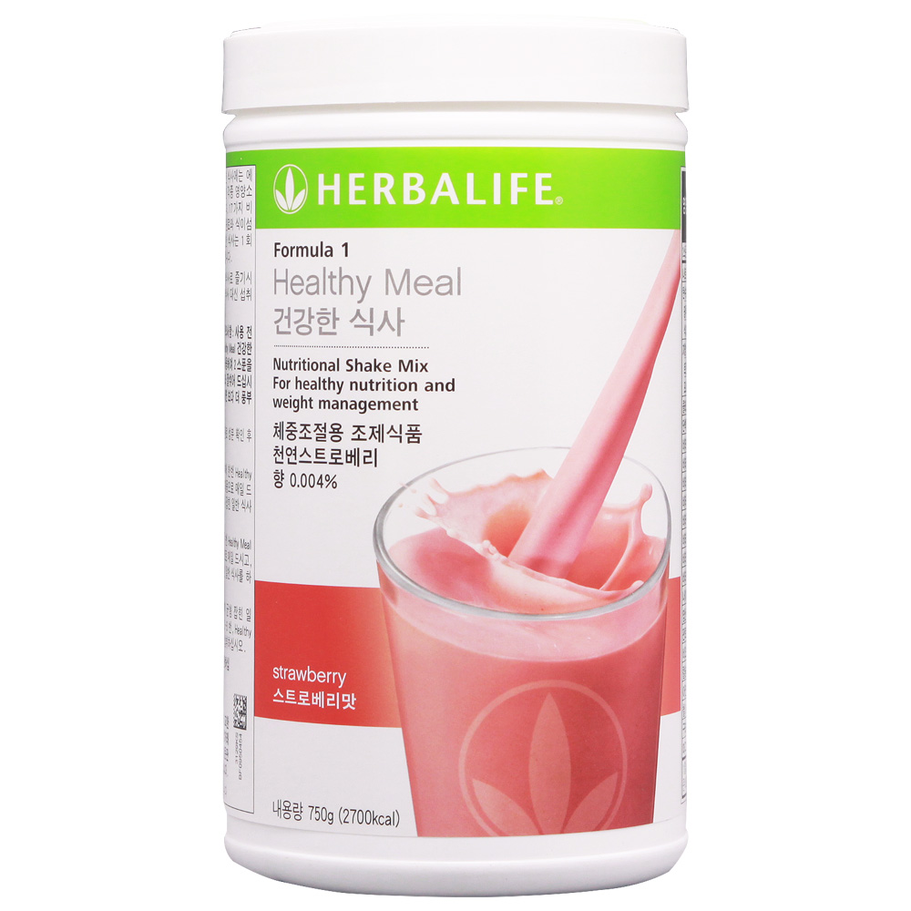 <b>허벌라이프</b> 포뮬라 체중조절쉐이크  750g  1개  딸기맛
