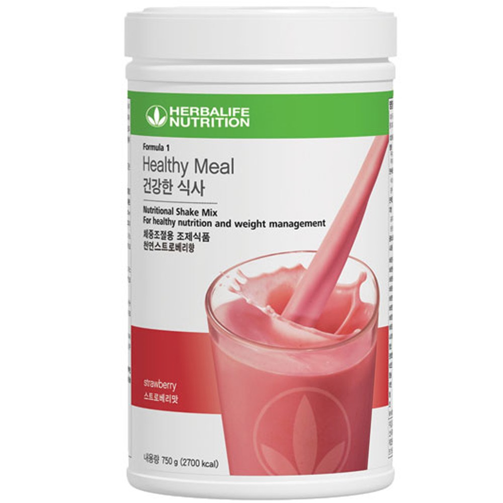<b>허벌라이프</b> 포뮬라 체중조절쉐이크  750g  1개  딸기맛