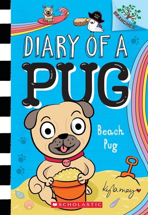 Diary of a Pug. 10 Beach pug