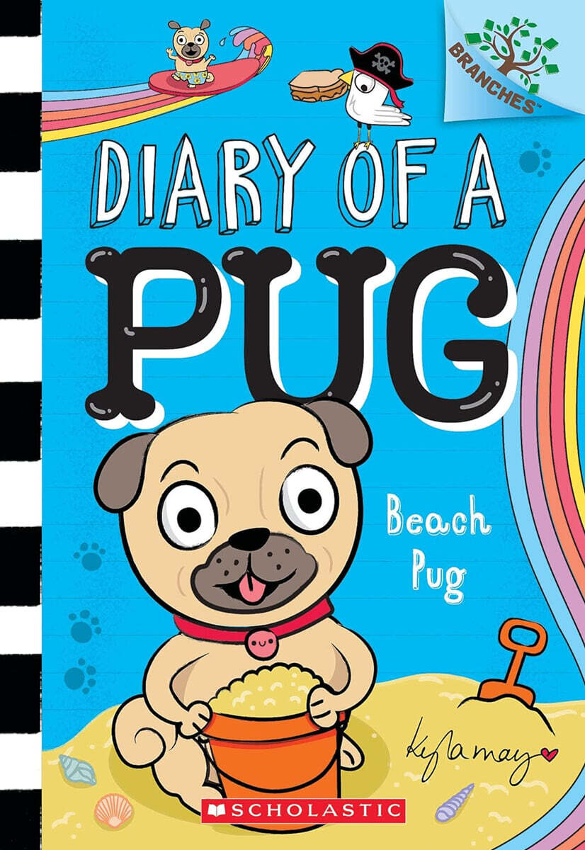 Diary of a Pug. 10, Beach Pug 표지
