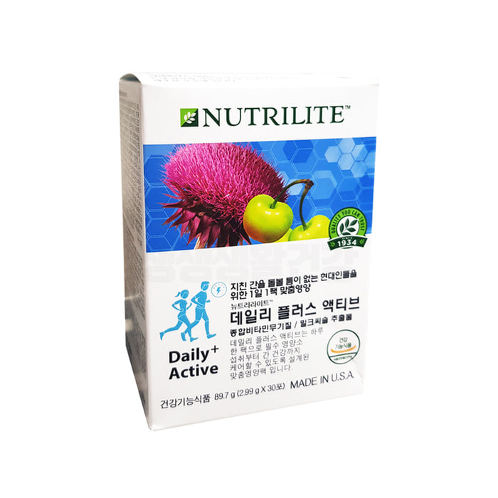 암웨이 <b>데일리 플러스 액티브</b>  89.7g  1개