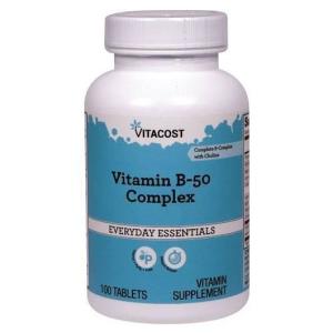 비타코스트 비타민 <b>B50 컴플렉스</b> 100정