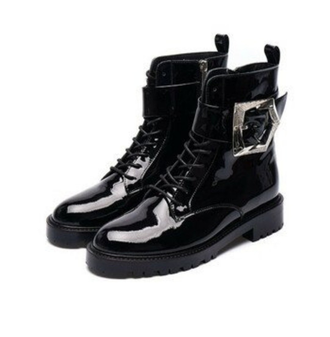 슈콤마보니 Risbon ankle boots DG3CX21505BLK