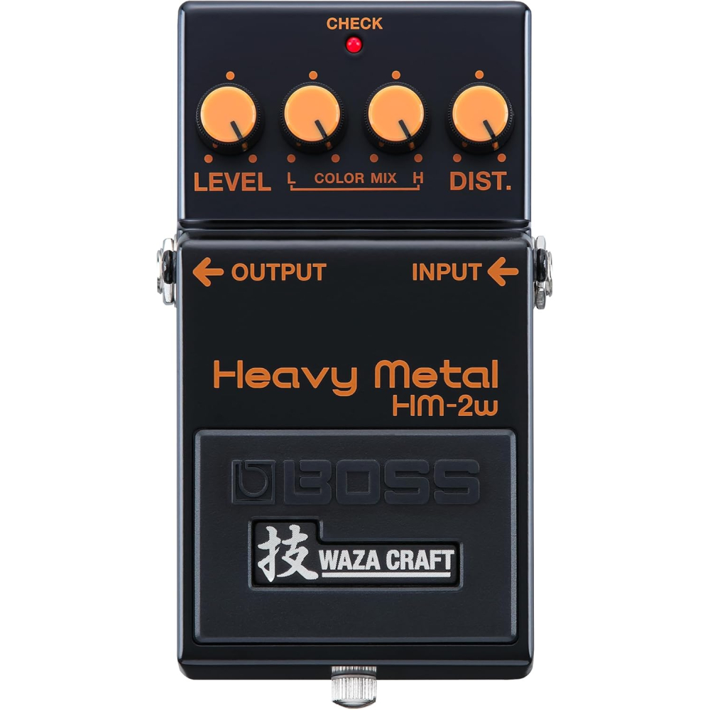 BOSS Boss Waza Craft 헤비 메탈 디스토션 페달 HM-2W