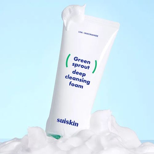 [수이스킨] 어린 새싹 딥 클렌징 폼 (80ml/150ml) 모공뽀득폼/ 트러블 / 여드름피부 /