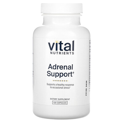 Vital Nutrients Adrenal Support, 캡슐 120정