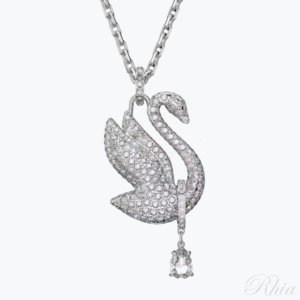 스와로브스키 5647546 Iconic Swan 스완 롱 여성 목걸이 5647546