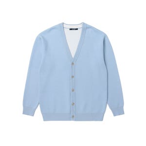 [애드호크] (ADHOC) 남성 레귤러핏 베이직 Y 카디건 SKY BLUE HARGD02-41