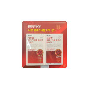 지큐랩 일동제약 지큐랩 콜레스테롤 솔루션 데일리 450mg x 30캡슐