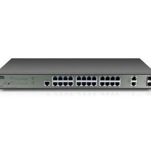 [네티스] 네티스 PE6326 [스위칭허브/24포트/100Mbps+2Uplink(1000Mbps)/PoE/랙마운트가능]