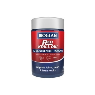바이오글랜 <b>Red</b> <b>Krill Oil</b> 2000mg 30 캡슐 17072