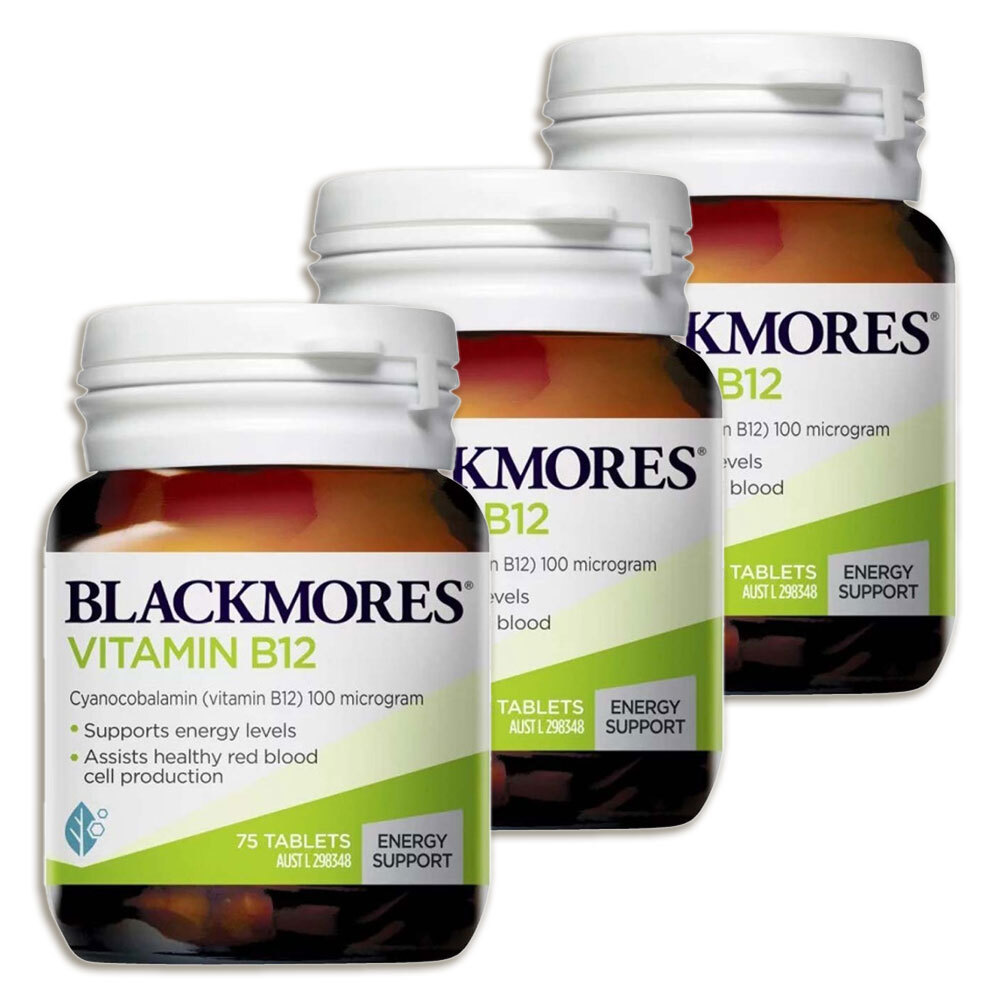 Blackmores [해외] 비타민B12 <b>시아노코발라민</b> 영양 225정